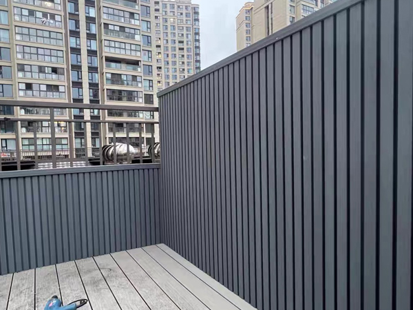 塑木长城板工程案例