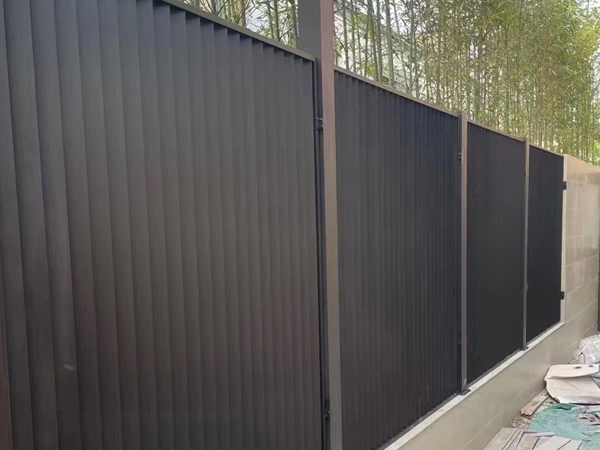 铝合金围栏工程案例