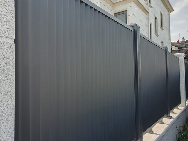 铝合金围栏工程案例