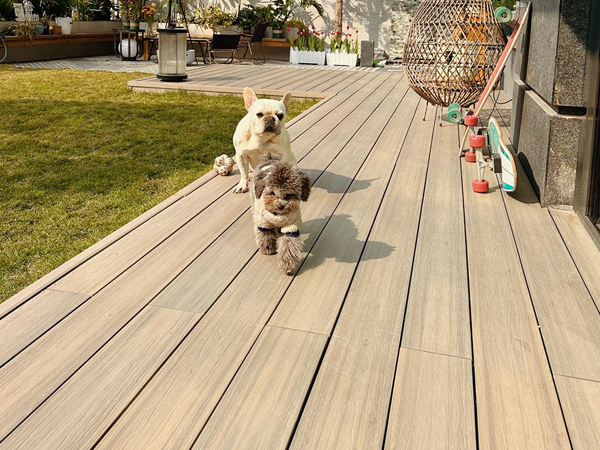 塑木地板工程案例