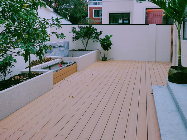 塑木地板工程案例